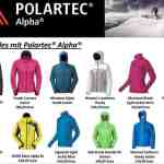 Outdoor Kleidung mit Polartec Alpha: Warm, weich und wiegt wenig!