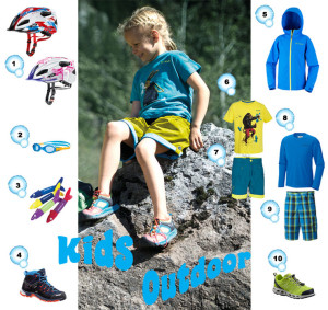 Was brauchen Outdoor Kids im Sommer für Kleidung und Schuhe? Wir zeigen es Euch! Foto (c) Hersteller!