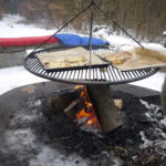 Winter Outdoor Grillen