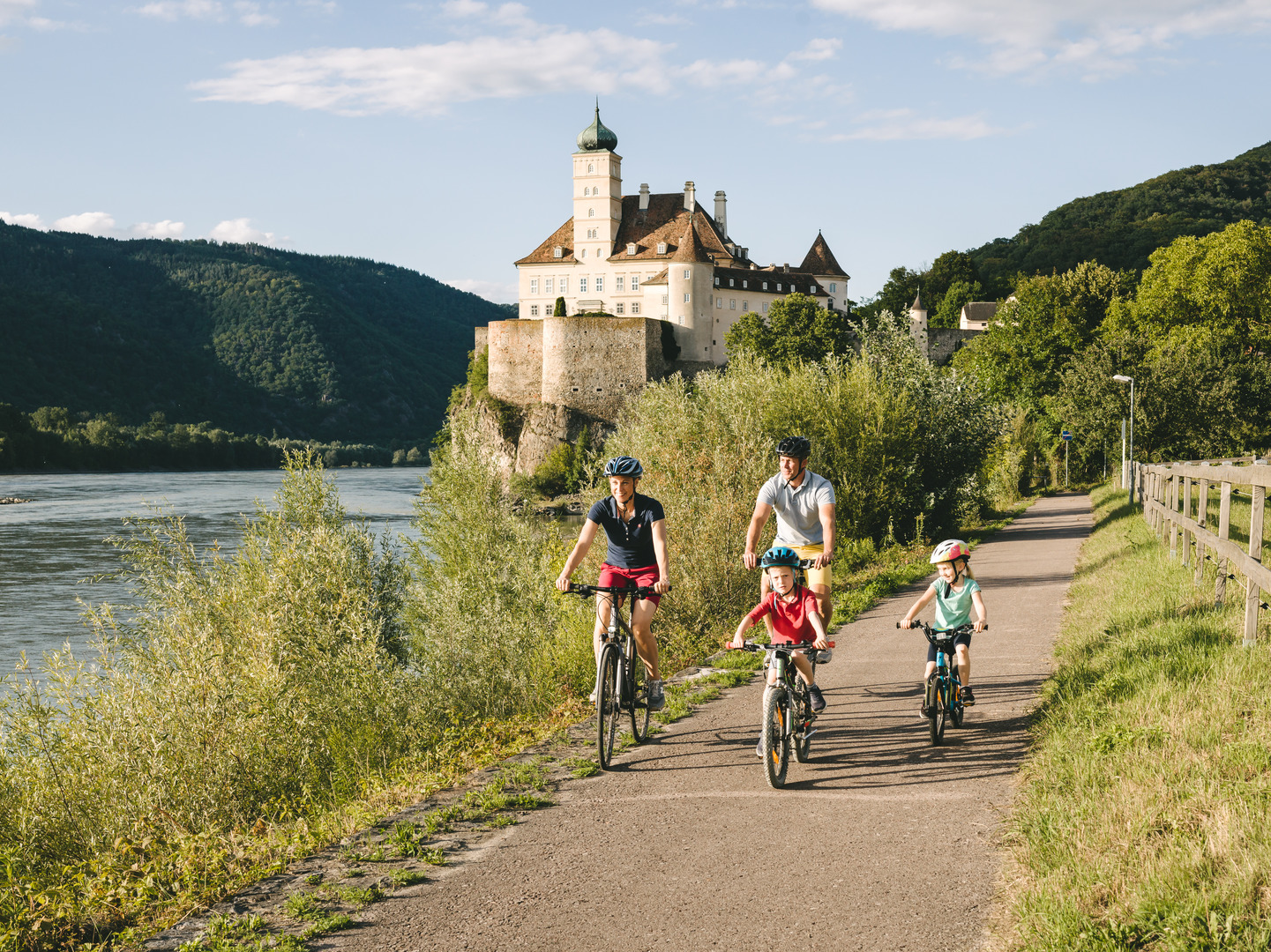 Radtouren mit Kindern in Niederösterreich