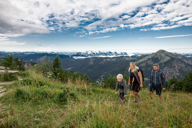 Outdoor entspannt im Chiemgau mit 5 Gipfeln im  Bergherbst