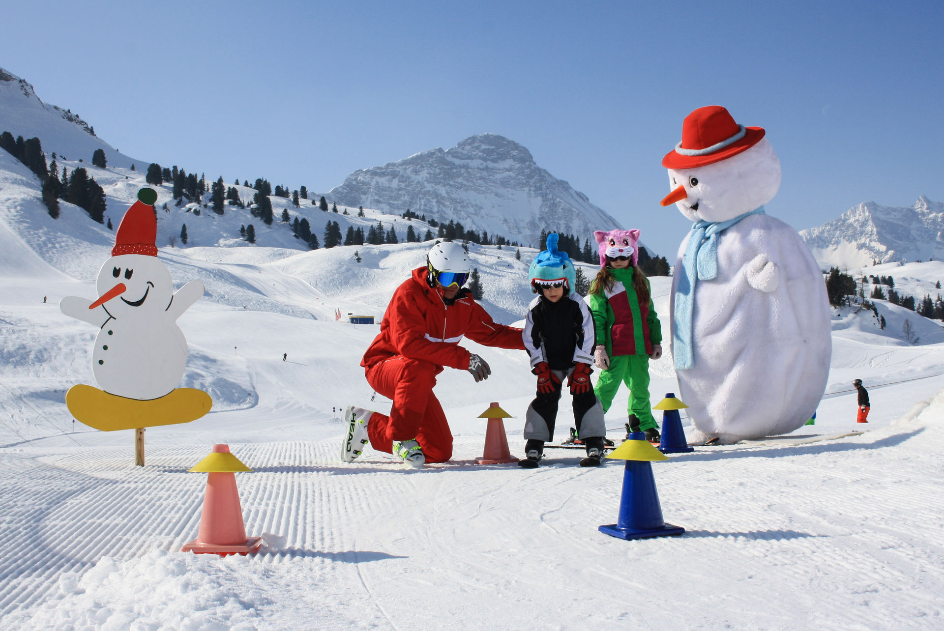 Genial Skifahren mit Kindern: Warth-Schröcken