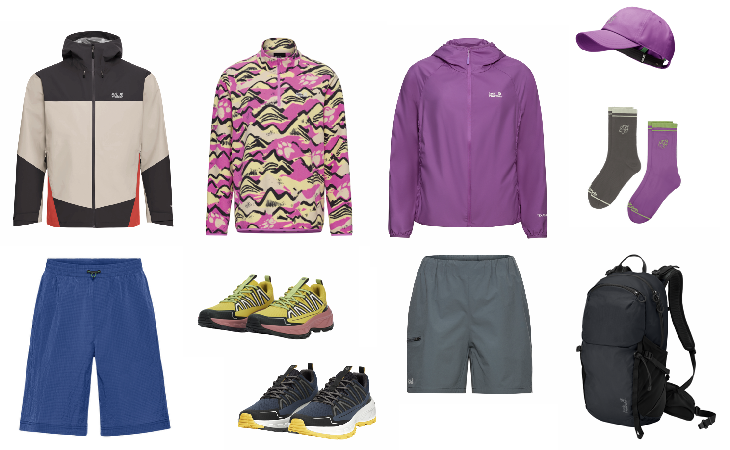 Jack Wolfskin Frühjahr/Sommer 2026: Outdoorjacken, Wild Hike Low & Retro-Styles