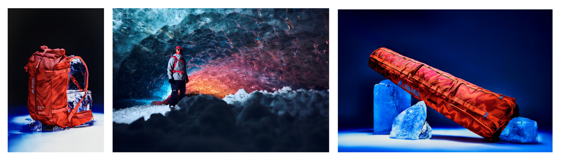 Orage x Db MAGMA Capsule – Freeski Outerwear und Reiseequipment