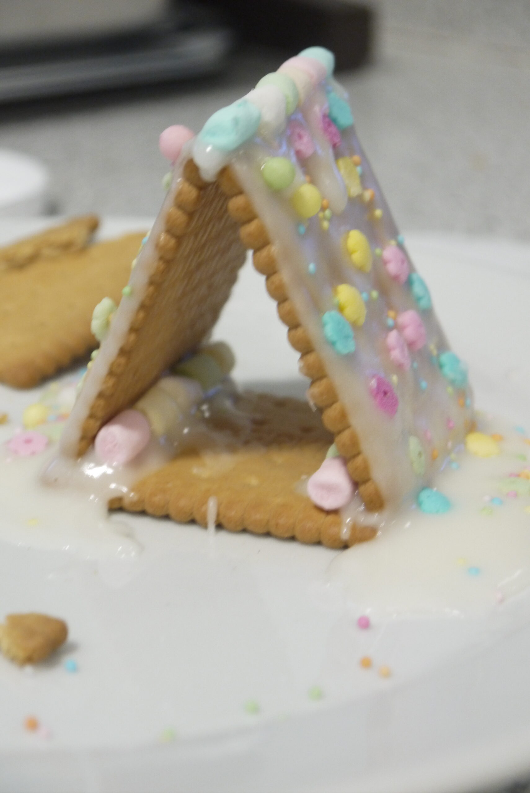 Knusperhäuschen aus Keksen selber machen