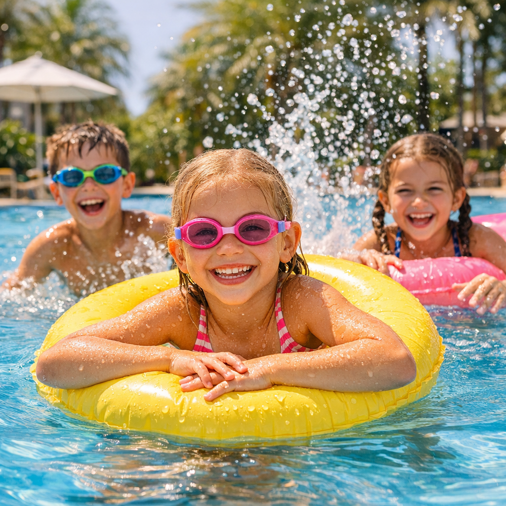 Sommerfreuden im eigenen Garten: So bleibt der Pool für Kinder hygienisch und sicher