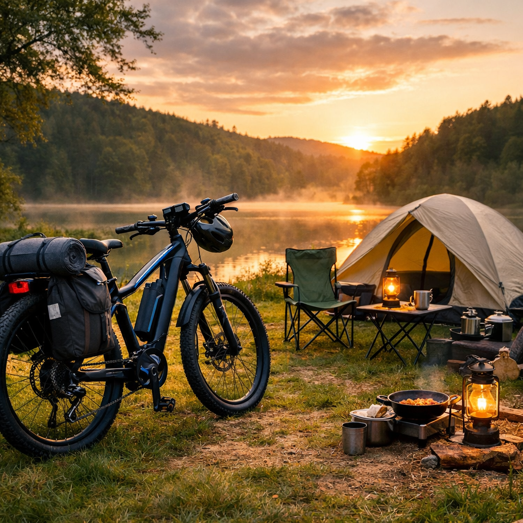 E‑Bike Camping: Warum diese  Reiseart so beliebt ist