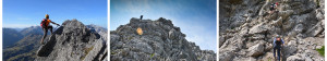 Klettersteig Abenteuer für Familien am Karhorn bei Warth-Schröcken.  Foto (c) Peter Ehler, Tourismusverband Warth-Schröcken